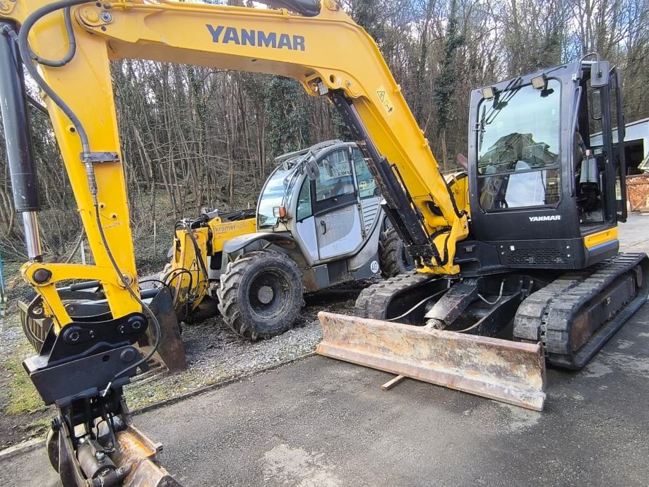 Mini-pelle Yanmar VIO80, 8T, 2017