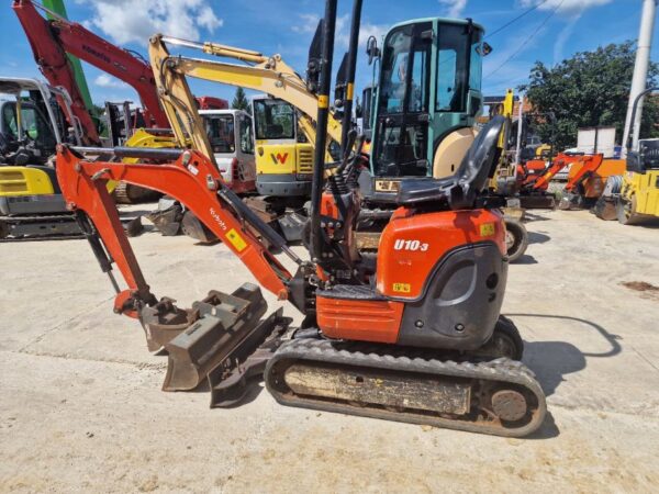 Mini-pelle Kubota U10-3, 1T, 2016 – Image 2