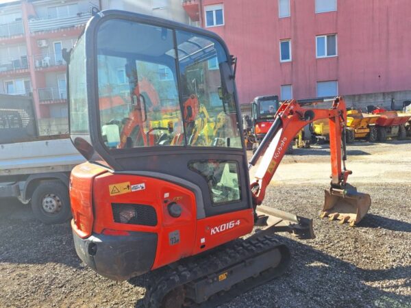 Mini-pelle Kubota KX 016-4, 1T6, 2015 – Image 2