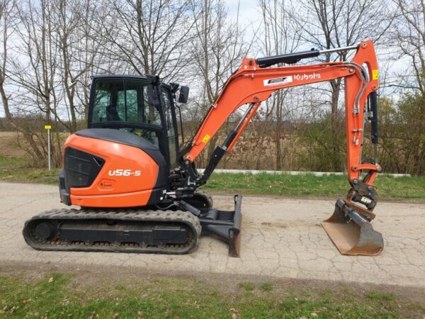 Mini-pelle Kubota U56-5, 5T5, 2022