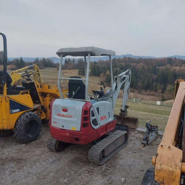 Mini-pelle Takeuchi TB216, 1T8, 2017 – Image 2