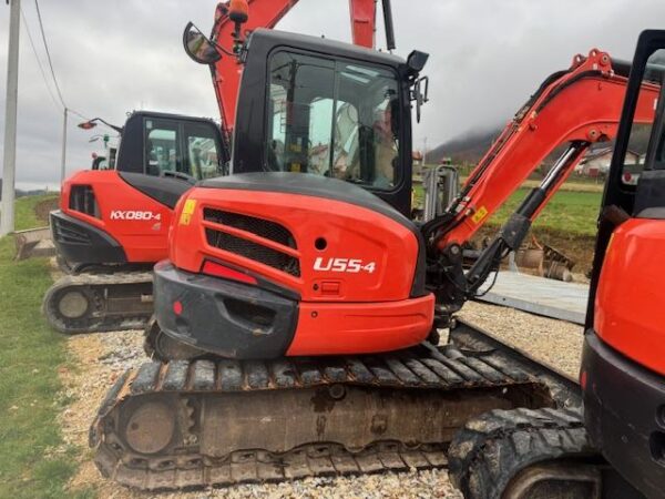 Mini-pelle Kubota U-55-4, 5T5, 2018