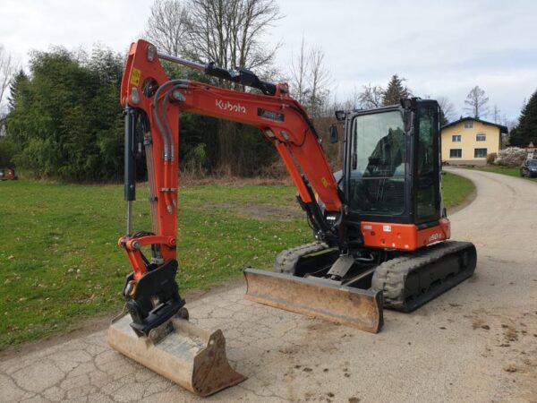 Mini-pelle Kubota U56-5, 5T, 2022 – Image 3
