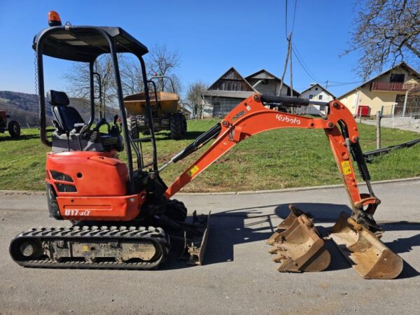 Mini-pelle Kubota U17-3, 1T7, 2020
