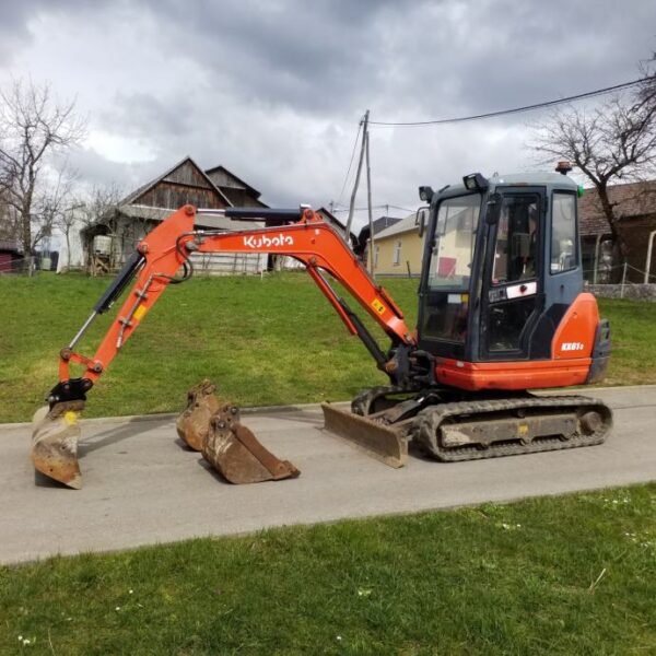 Mini-pelle Kubota Kx 61-3, 2T6, 2016 – Image 4