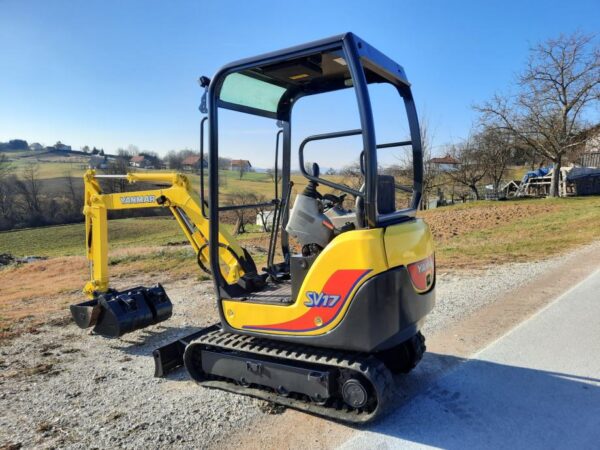 Mini-pelle Yanmar Sv17, 1T7, 2013 – Image 5
