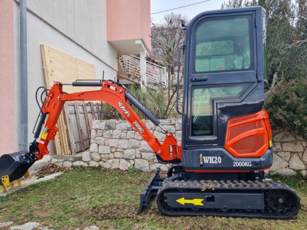 Mini-pelle Kubota D722, 2T1, 2024 – Image 5