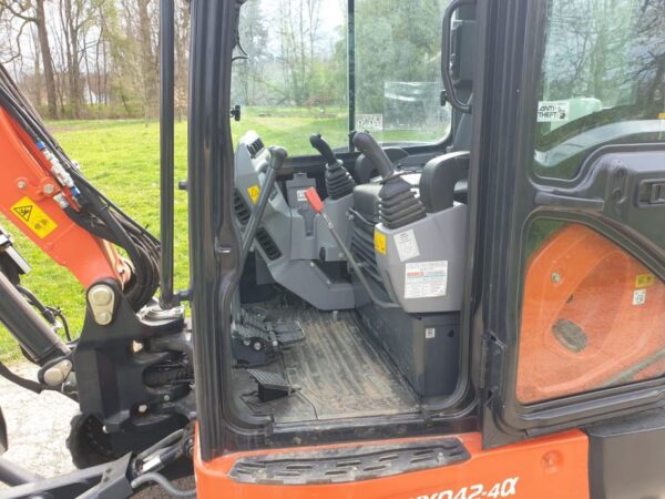 Mini-pelle Kubota KX 042-4A, 4T2, 2022 – Image 8