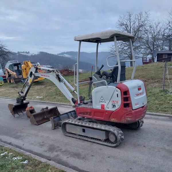 Mini-pelle Takeuchi TB 225, 1T7, 2016 – Image 6