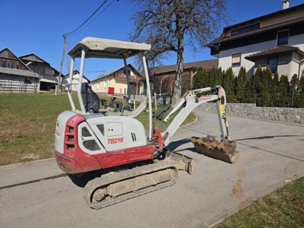 Mini-pelle Takeuchi TB216, 1T7, 2014 – Image 5