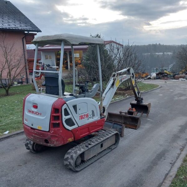Mini-pelle Takeuchi TB 225, 1T7, 2016 – Image 8