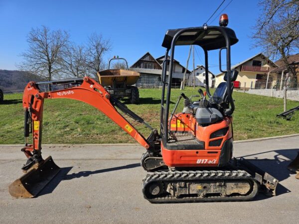 Mini-pelle Kubota U17-3, 1T7, 2020 – Image 9