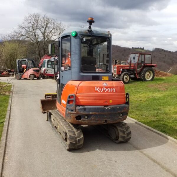 Mini-pelle Kubota Kx 61-3, 2T6, 2016 – Image 9